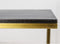 HSM Collection Bijzettafel Finnley - black wash/antique gold - mangohout/ijzer