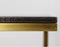 HSM Collection Bijzettafel Finnley - black wash/antique gold - mangohout/ijzer