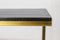 HSM Collection Bijzettafel Finnley - black wash/antique gold - mangohout/ijzer