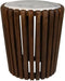 HSM Collection Bijzettafel Mango/Marmer Wit Ø45cm