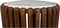 HSM Collection Bijzettafel Mango/Marmer Wit Ø45cm