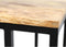 HSM Collection Bijzettafel - mangohout/ijzer