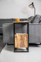 HSM Collection Bijzettafel - mangohout/ijzer
