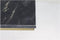 HSM Collection bijzettafel Marseille - 32x32x65 cm - Zwart/goud - Marmer/ijzer