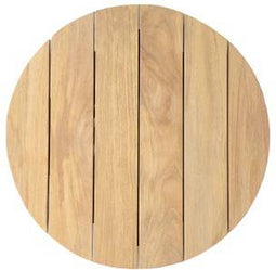 HSM Collection-Bijzettafel Moss-45x48x48-Naturel/Bruin-Teak