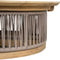 HSM Collection-Bijzettafel Moss-45x48x48-Naturel/Bruin-Teak