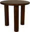 HSM Collection - Bijzettafel pilaar - Mangohout Bruin - 50x50x45cm