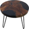 HSM Collection Bijzettafel rond - ø50x45 - Teak/Epoxy