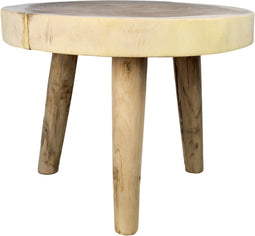 HSM Collection - Bijzettafel - rond - ø50 cm - munggur