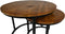 HSM Collection Bijzettafel Ronin Mango Bruin Set van 2 L