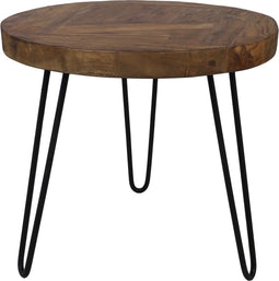 HSM Collection Bijzettafel Root - blank - teak wortelhout