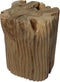 HSM Collection-Bijzettafel Stripe-35x35x40-Naturel-Teak