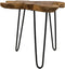 HSM Collection - Bijzettafel - teak root - Natural wax - Teak - 50*50*50