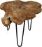 HSM Collection - Bijzettafel - teak root - Natural wax - Teak - 50*50*50