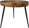 HSM Collection Bijzettafel Ventura - ø60 cm - mangohout/ijzer - naturel