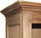 HSM Collection-Boekenkast Met Trap-136x40x235-Naturel-Teak
