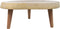 HSM Collection-Boomschijf Salontafel-Ø80x30-Naturel-Munggur