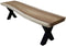 HSM Collection-Boomstamblad Voor Eetbank-150x40x6-Naturel-Munggur
