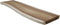 HSM Collection-Boomstamblad Voor Eetbank-180x45x6-Naturel-Munggur