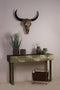 HSM Collection Buffelhoofd decoratief L 80x10x80 cm