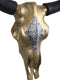 HSM Collection Buffelhoofd decoratief L 80x10x80 cm