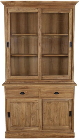 HSM Collection Buffetkast - 120 cm - blank - teak