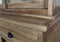 HSM Collection Buffetkast - 120 cm - blank - teak