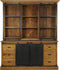 HSM Collection-Buffetkast Blackburn 4 Deur 6 La-180x50x220-Naturel/Zwart-Teak/Metaal