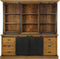 HSM Collection-Buffetkast Blackburn 4 Deur 6 La-220x50x220-Naturel/Zwart-Teak/Metaal