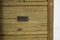 HSM Collection-Buffetkast Blackburn 4 Deur 6 La-220x50x220-Naturel/Zwart-Teak/Metaal