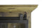 HSM Collection-Buffetkast Blackburn 4 Deur 6 La-220x50x220-Naturel/Zwart-Teak/Metaal
