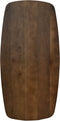 HSM Collection-Danish Eettafel-220x110x76-Naturel/Zwart-Mango/Metaal