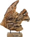HSM Collection-Decoratie Vis -45x11x55-Naturel-Teak