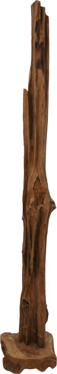 HSM Collection - Decoratiebeeld tak op voet - teak - landelijk - 35*25*187