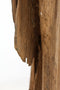 HSM Collection - Decoratiebeeld tak op voet - teak - landelijk - 35*25*187