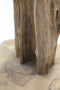 HSM Collection - Decoratiebeeld tak op voet - teak - landelijk - 35*25*187