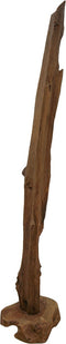 HSM Collection - Decoratiebeeld tak op voet - teak - landelijk - 35*25*187