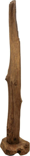 HSM Collection - Decoratiebeeld tak op voet - teak - landelijk - 35*25*187