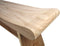 HSM Collection Decoratieve bank Rondo - 120 cm - munggur