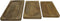 HSM Collection-Decoratieve Dienbladen -46x26x3/20x23x3/36x20x3-Naturel-Mango