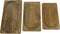 HSM Collection-Decoratieve Dienbladen -46x26x3/20x23x3/36x20x3-Naturel-Mango