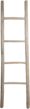 HSM Collection-Decoratieve Ladder -35-45x5x150-Naturel-Teak