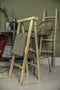 HSM Collection-Decoratieve Ladder -35-45x5x150-Naturel-Teak