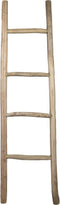 HSM Collection-Decoratieve Ladder -35-45x5x150-Naturel-Teak