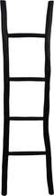 HSM Collection-Decoratieve Ladder -45x4x150-Zwart-Teak
