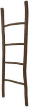 HSM Collection-Decoratieve Ladder Pank-50x6x150-Bruin-Teak