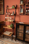 HSM Collection Decoratieve ladder - powdercoated black - acacia