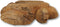 HSM Collection-Decoratieve Schildpad-55x40x25-Naturel-Teak