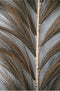 HSM Collection-Decoratieve Veer -65x2x220-Groen/Naturel-Bamboe