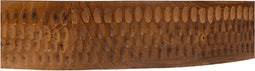 HSM Collection-Dienblad Sand-Ø50x5-Bruin-Teak